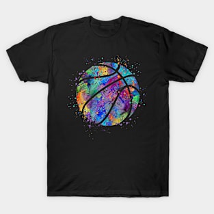 Rainbow basketball T-Shirt